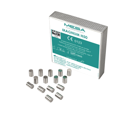 15. Сплав Mesa Magnum H50 для бюгелей, Co (64%), Cr (29%), Mo (6,5%) 1 кг, без бериллия/ Mesa