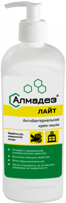 Мыло антибактериальное Алмадез-Лайт 0,5л (дозатор-насос) /25/