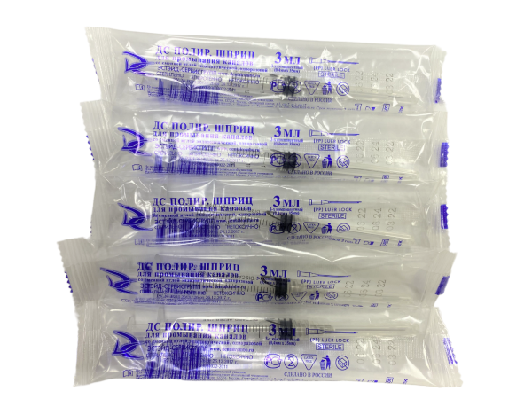 15. Эндодонтический шприц с иглой ДС ПОЛИР 1шт/ Эстейд-Сервисгруп