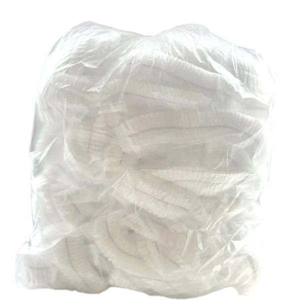 Шапочка медицинская тип "Шарлотта" белая /UNITE/100/1000